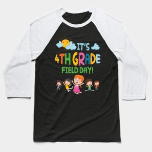 Student Senior It's 4th Grade Field Day Class Of School 2022 Baseball T-Shirt